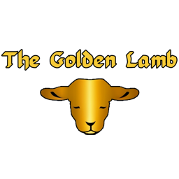 The Golden Lamb logo.